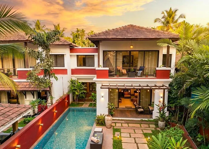 Stayvista At Villa Arcadia With Alfresco Dining & Complimentary Breakfast Candolim